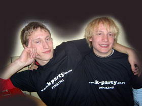 Unsere neuen K-Party T-Shirts