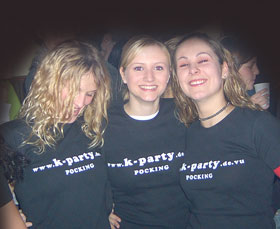Unsere neuen K-Party T-Shirts